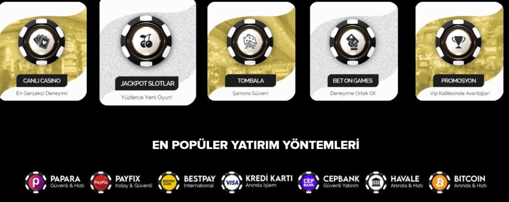 casinovale mobil giriş